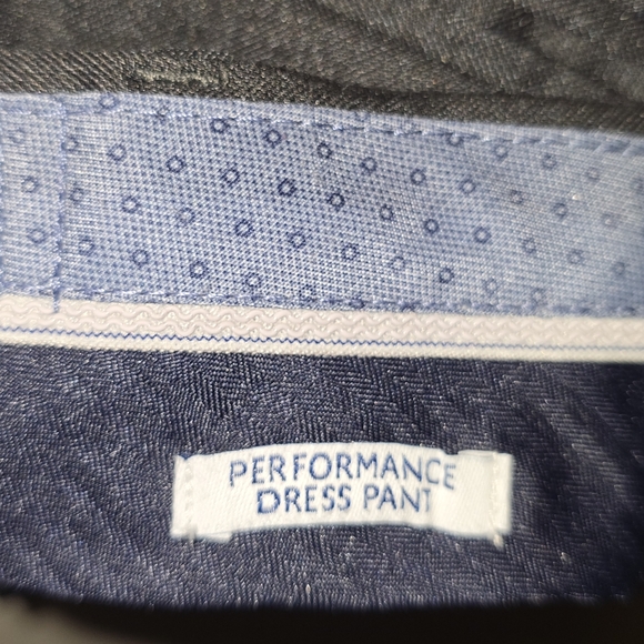 Dark Gray Saddlebred Dress Pants 42Wx29L - Picture 3 of 5